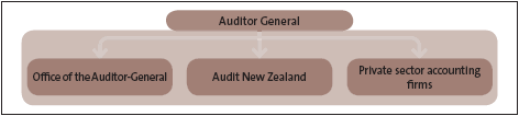 Figure 1 - The Auditor-General's operating model. 