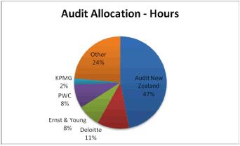 Audit allocation - hours. 