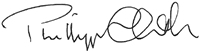 PS Signature. 