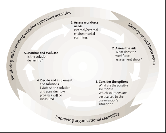 Figure 1: A workforce planning process. 