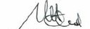 John Strahl signature