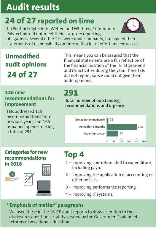 TEI audit results
