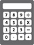 Image of calculator. 