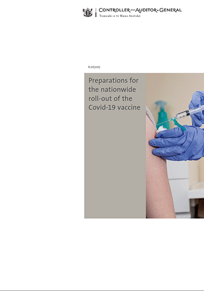 Covid-19 vaccine report cover