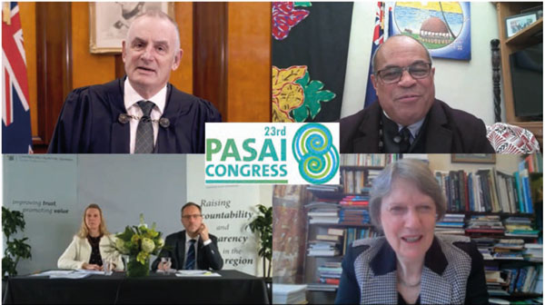 Photo of some of the PASAI congress speakers.