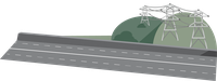 Image of a highway icon