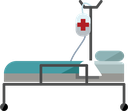 Image of a hospital bed