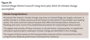 Figure 20: Central Otago District Council’s long-term plan 2015-25 climate change assumption