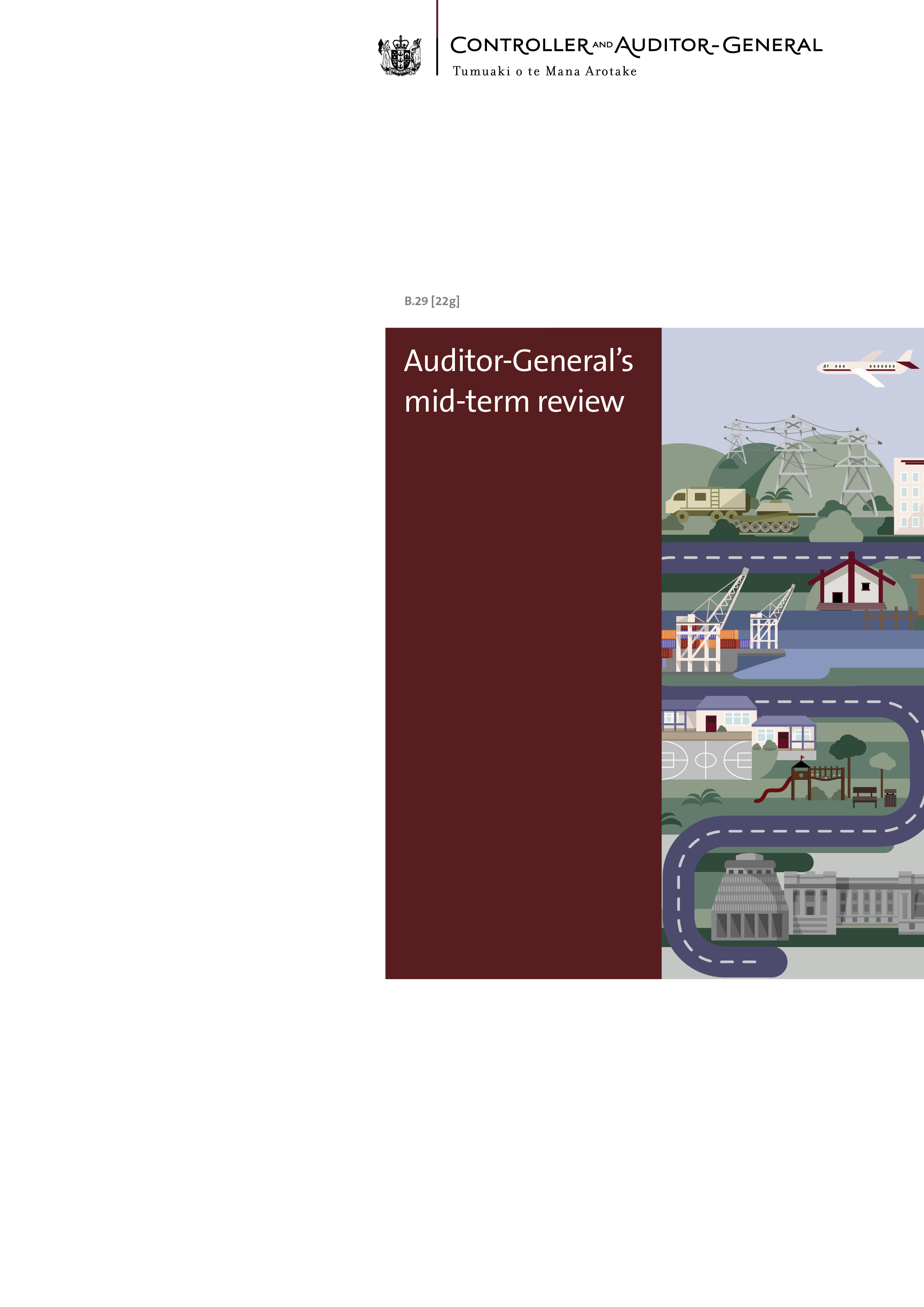 Cover of Auditor-General’s mid-term review