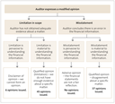 Figure 2 - Explanation of the types of modified opinions that can be included in an audit report