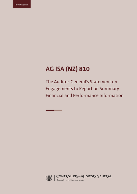 Download PDF: AG ISA (NZ) 810