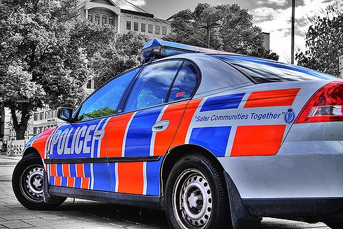 Police car - photo by Nick CP