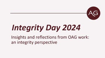 Integrity Day slides